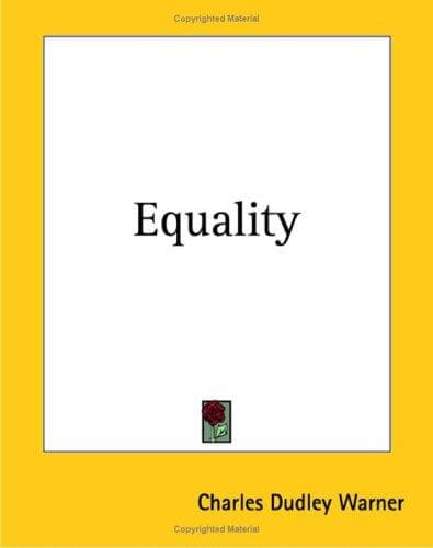 Tapa de Equality