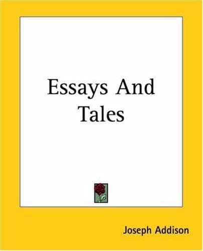 Tapa de Essays And Tales