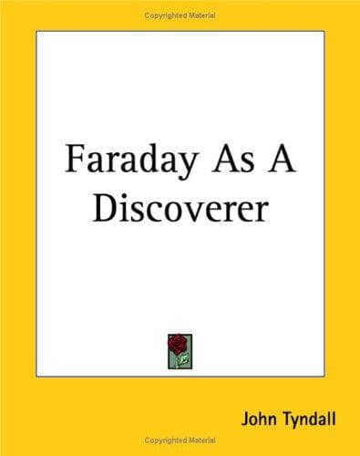 Tapa de Faraday As A Discoverer