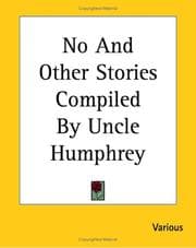 Tapa de No And Other Stories Compiled By Uncle Humphrey