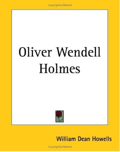 Tapa de Oliver Wendell Holmes