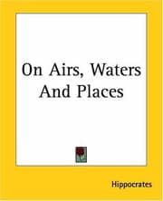 Tapa de On Airs, Waters And Places