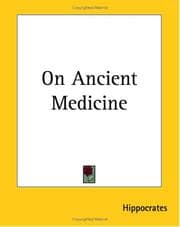 Tapa de On ancient medicine