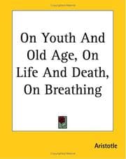 Tapa de On Youth And Old Age, On Life And Death, On Breathing