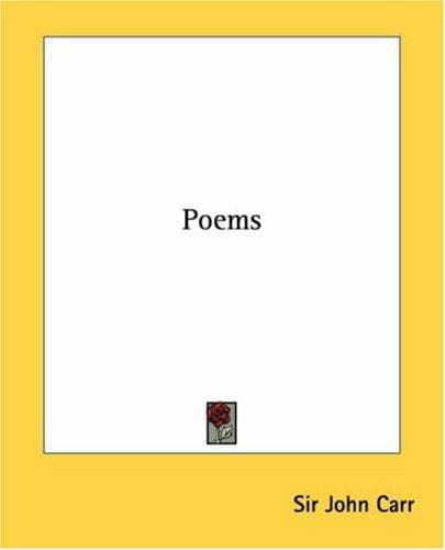 Tapa de Poems