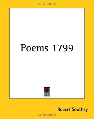 Tapa de Poems 1799
