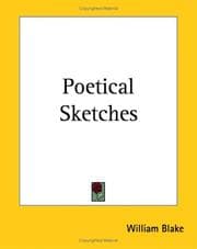 Tapa de Poetical Sketches