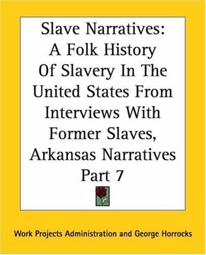 Tapa de Slave Narratives Vol. 7