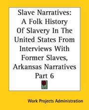 Tapa de Slave Narratives