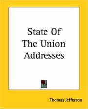 Tapa de State Of The Union Addresses