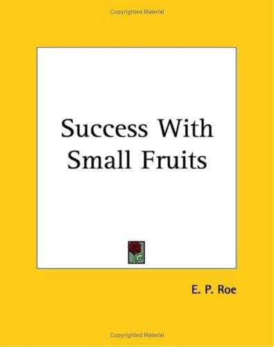 Tapa de Success With Small Fruits