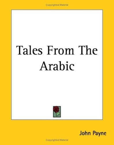 Tapa de Tales From The Arabic