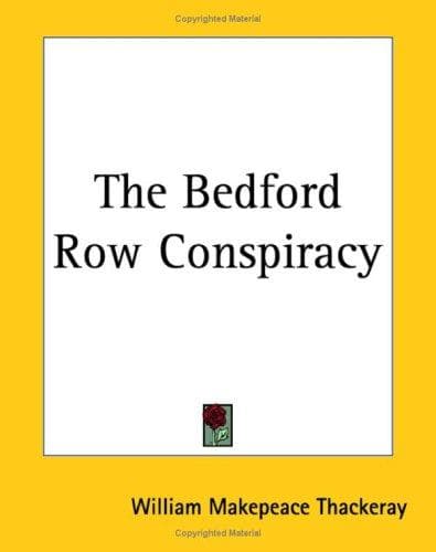 Tapa de The Bedford Row Conspiracy