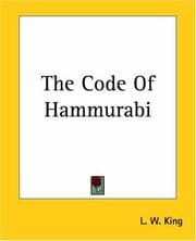 Tapa de The Code of Hammurabi