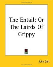 Tapa de The entail, or, The lairds of Grippy