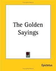 Tapa de Golden sayings