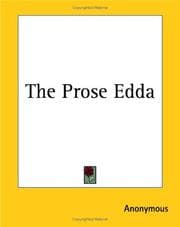 Tapa de The Prose Edda