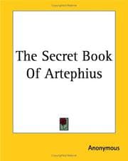 Tapa de The Secret Book Of Artephius