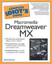 Tapa de The Complete Idiot's Guide to Macromedia Dreamweaver MX