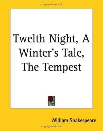 Tapa de Plays (Tempest / Twelfth Night / Winter's Tale)