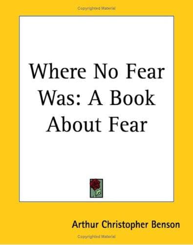 Tapa de Where No Fear Was: