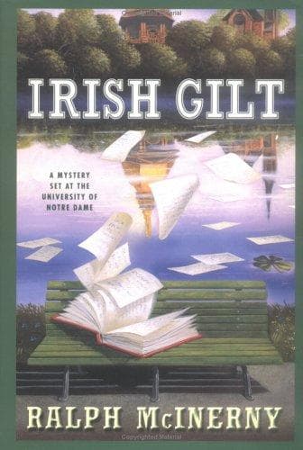 Tapa de Irish gilt