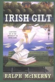 Tapa de Irish gilt