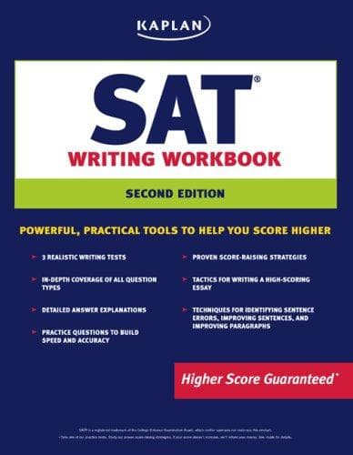 Tapa de Kaplan SAT Writing Workbook