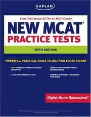 Tapa de Kaplan New MCAT Practice Tests