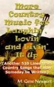 Tapa de More Country Music for Laughin', Lovin' and Livin' It Up