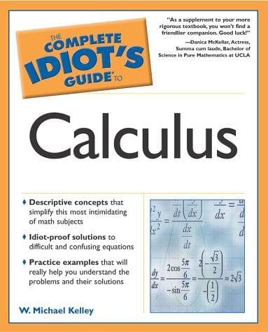 Tapa de The complete idiot's guide to calculus