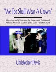 Tapa de "We Too Shall Wear A Crown"