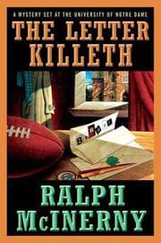 Tapa de The Letter Killeth (Roger and Philip Knight Mysteries Set at the Univ. of Notre Dame)