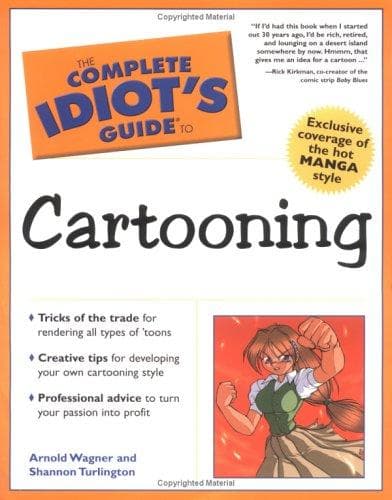 Tapa de The complete idiot's guide to cartooning