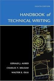 Tapa de The Handbook of Technical Writing, Eighth Edition (Handbook of Technical Writing Practices)