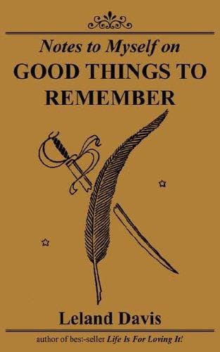 Tapa de Notes to Myself on Good Things To Remember
