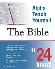 Tapa de Alpha teach yourself the Bible in 24 hours