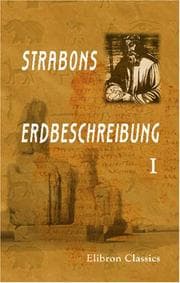 Tapa de Strabons Erdbeschreibung