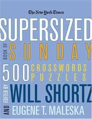 Tapa de The New York Times Supersized Book of Sunday Crosswords