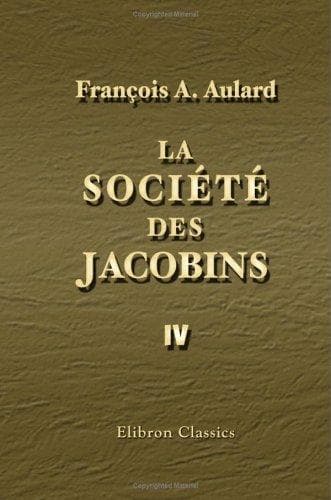 Tapa de La Société des Jacobins