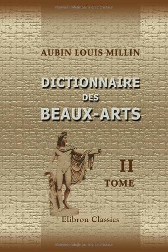Tapa de Dictionnaire des beaux-arts