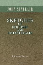 Tapa de Sketches of Old Times and Distant Places