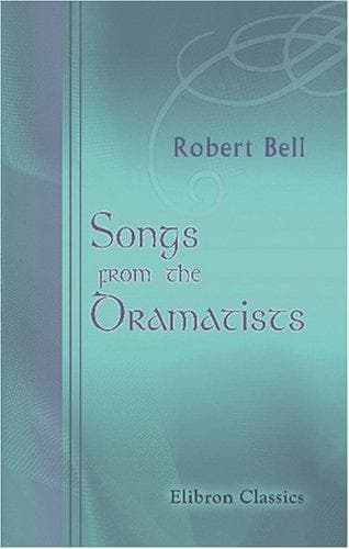 Tapa de Songs from the Dramatists