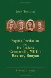 Tapa de English Puritanism And Its Leaders