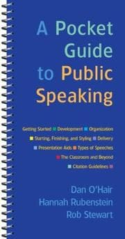 Tapa de A Pocket Guide to Public Speaking