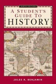 Tapa de A student's guide to history