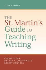 Tapa de The St. Martin's guide to teaching writing