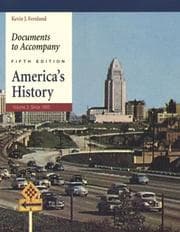 Tapa de Documents to Accompany America's History, Volume 2