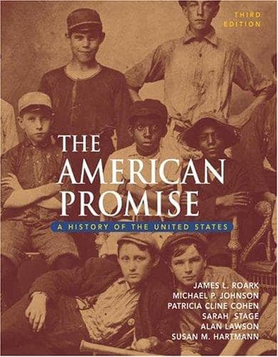 Tapa de The American promise