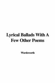 Tapa de Lyrical ballads